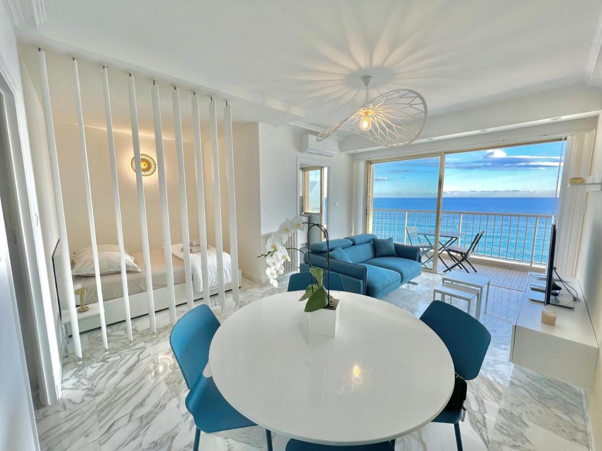 Seaviews By Jenni Menton, La Suite, Superbe Front De Mer, Top Emplacement Avec Terrasse Et Parking! Bagian luar foto