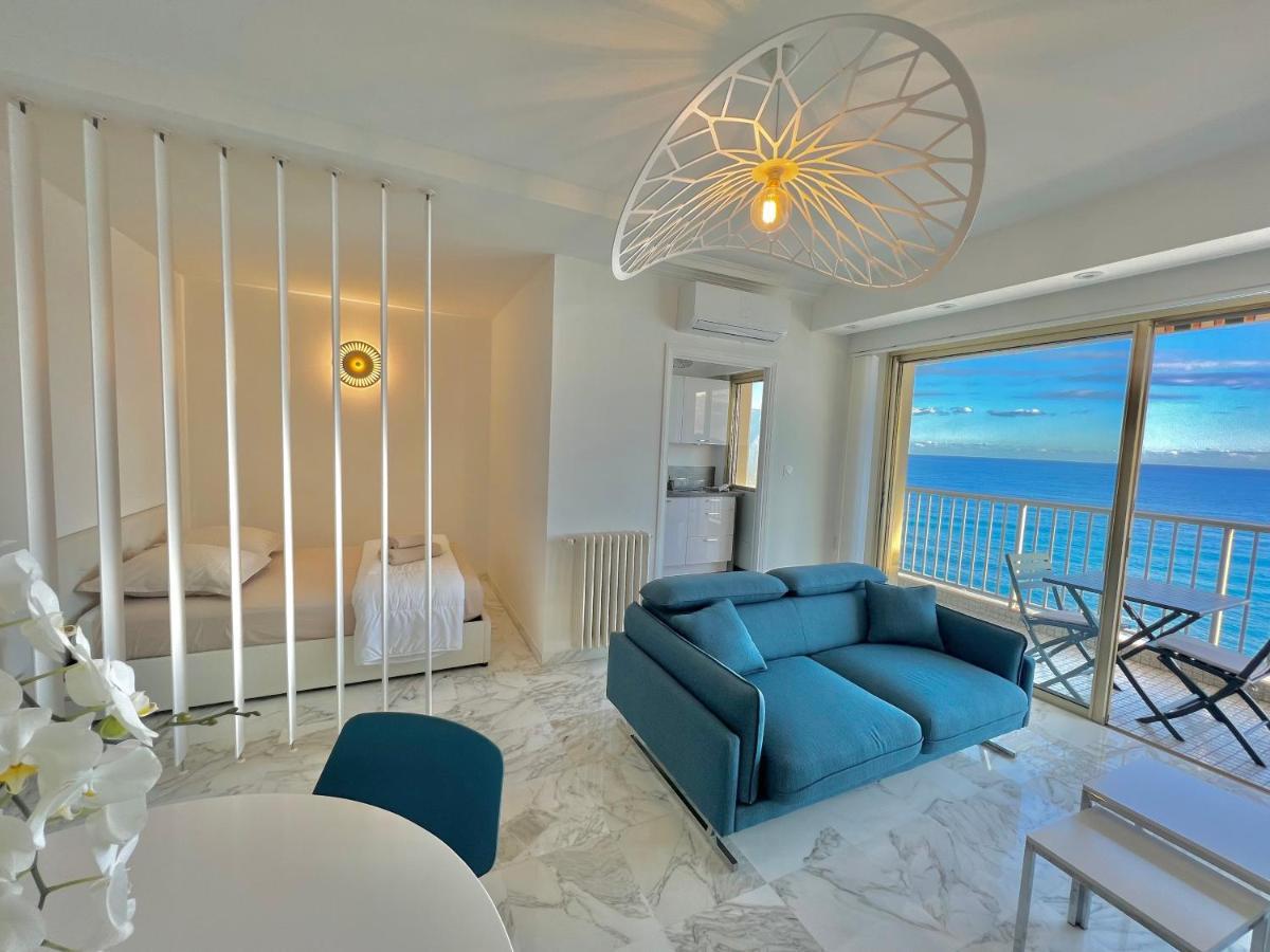 Seaviews By Jenni Menton, La Suite, Superbe Front De Mer, Top Emplacement Avec Terrasse Et Parking! Bagian luar foto