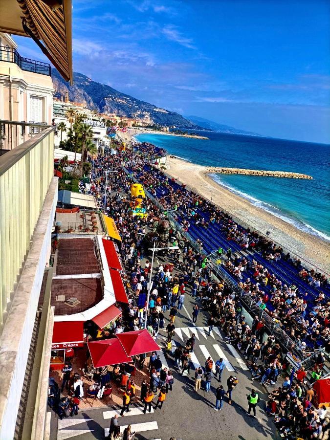 Seaviews By Jenni Menton, La Suite, Superbe Front De Mer, Top Emplacement Avec Terrasse Et Parking! Bagian luar foto